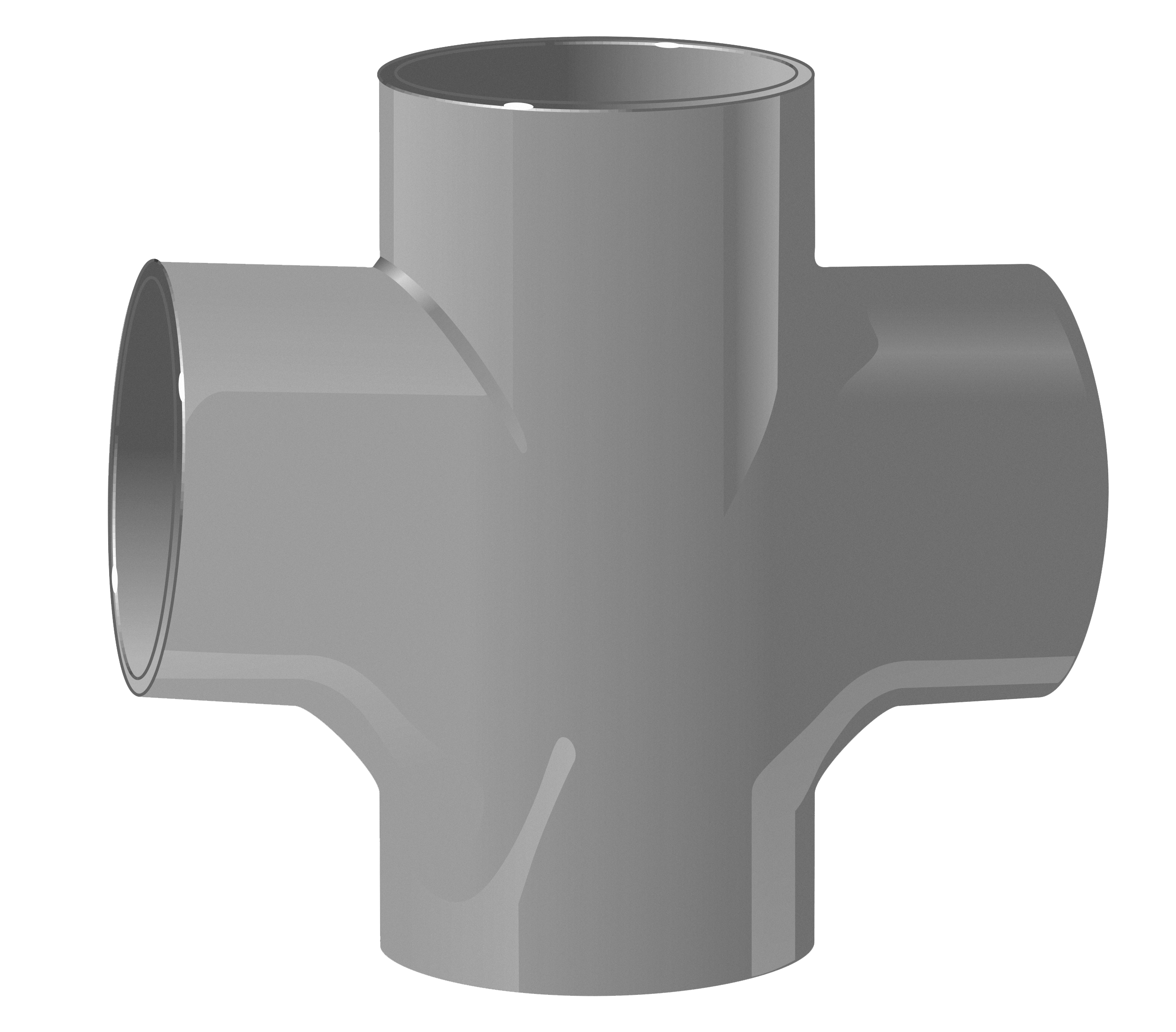 MA-SYSTEM® PLUS Dubbelgrenrör 88° | Rördel för avloppssystem