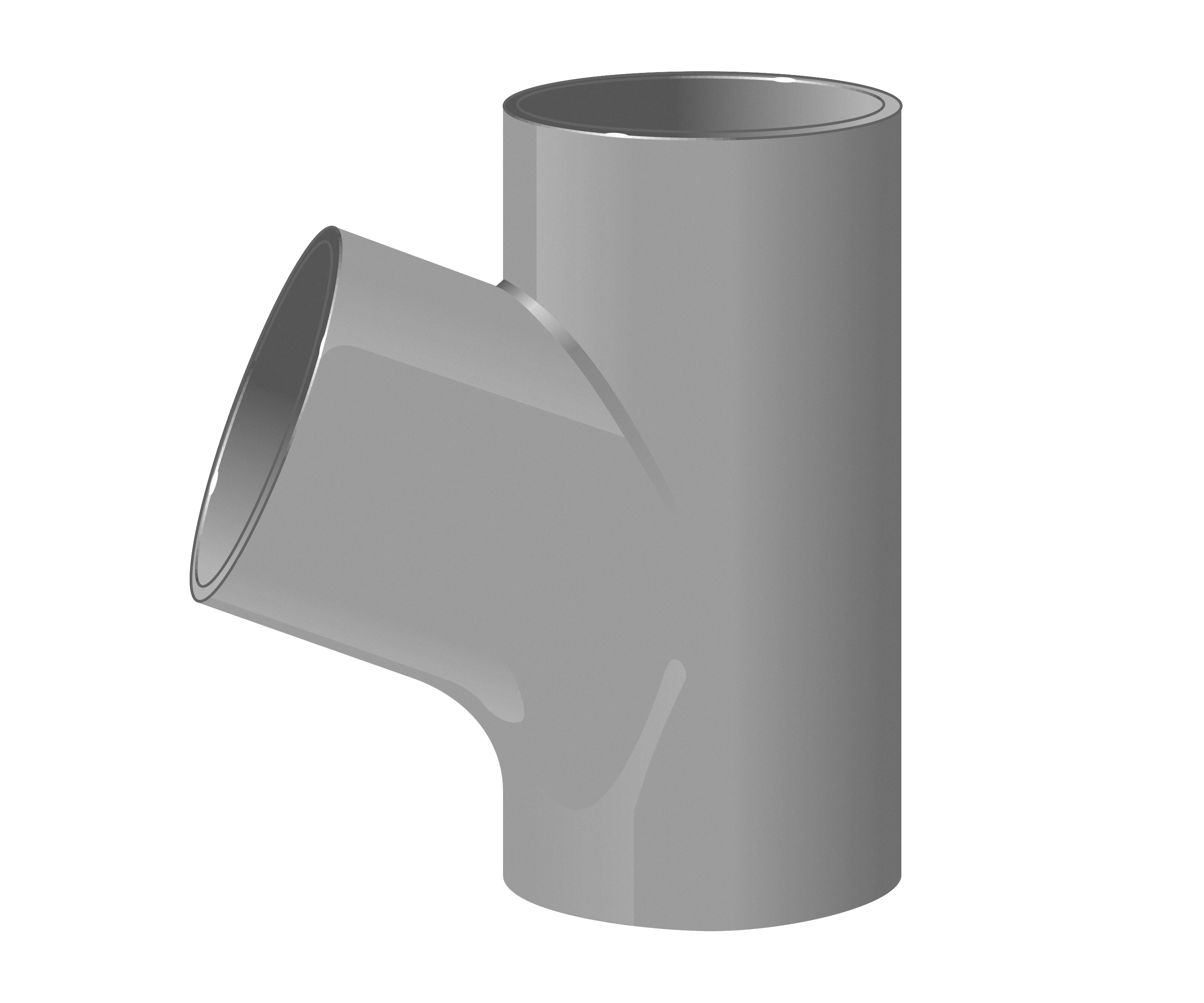 MA-SYSTEM® PLUS Grenrör 70° | Rördel för avloppssystem