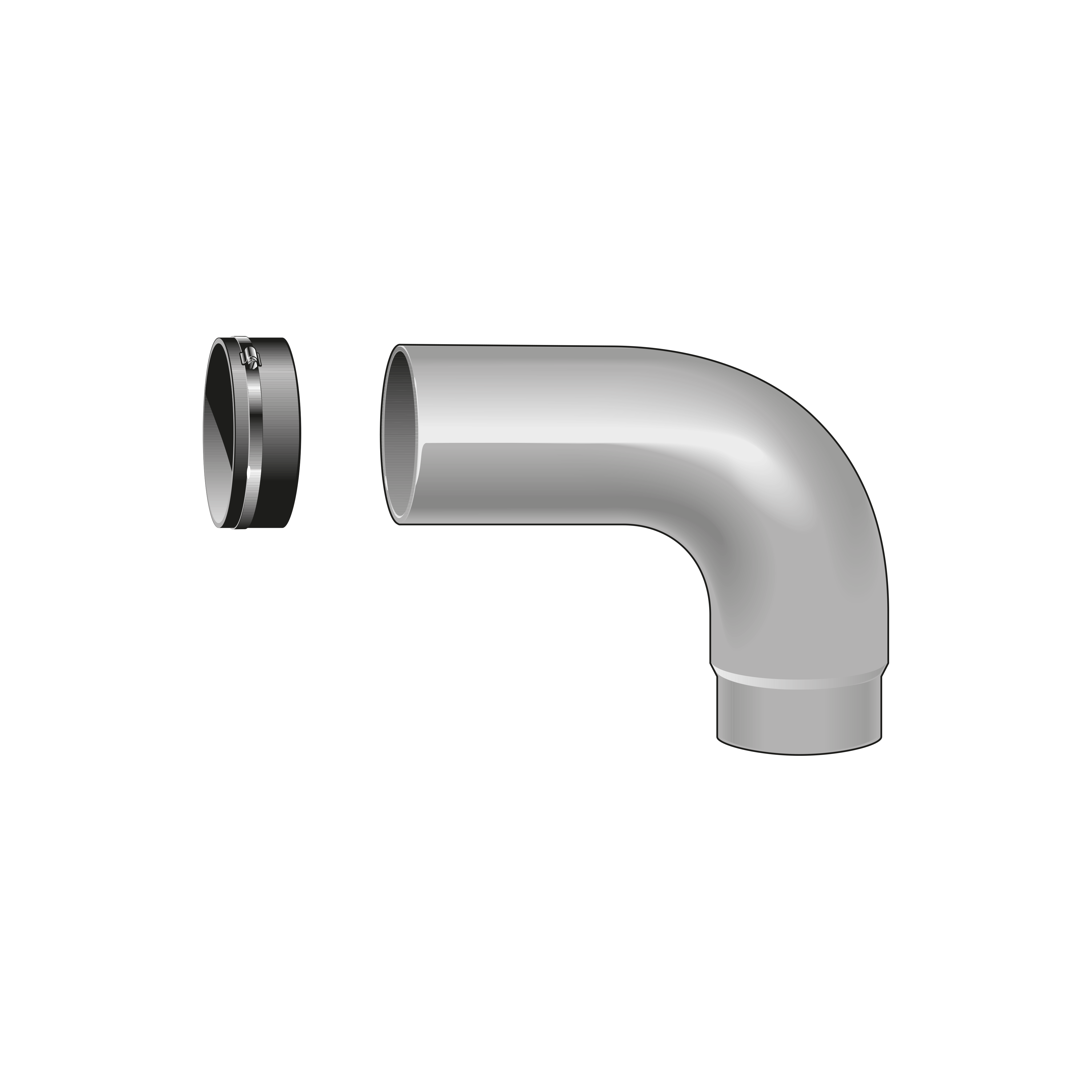  MA WC-anslutning i gjutjärn | MA-SYSTEM®